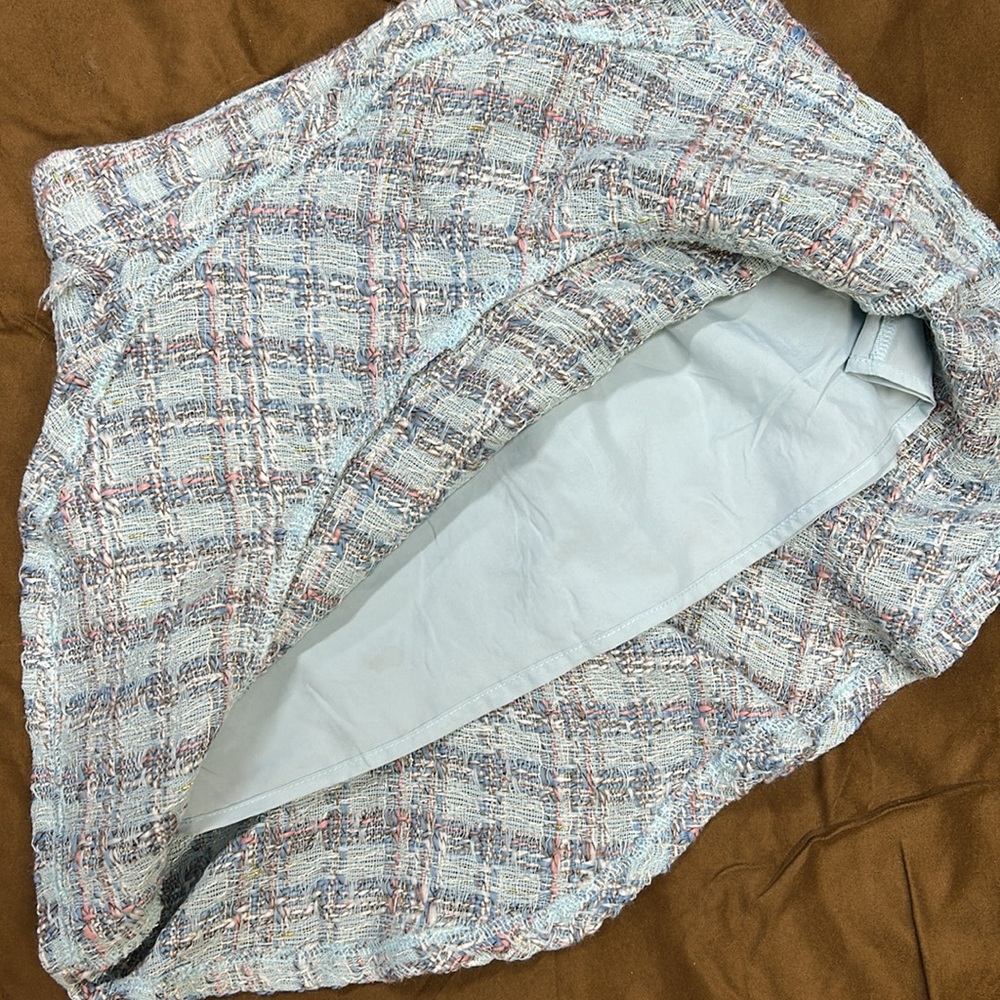 NWOT Boutique, Day + Moon Tweed Skirt, Size Small - Picture 3 of 6